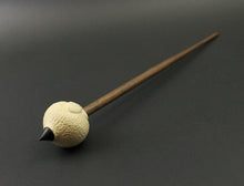 Load image into Gallery viewer, Sheep support spindle in holly and walnut
