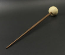Load image into Gallery viewer, Sheep support spindle in holly and walnut