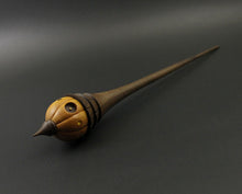 Load image into Gallery viewer, Wee folk spindle in osage orange and walnut