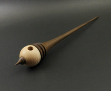 Load image into Gallery viewer, Birdhouse spindle in curly maple and walnut