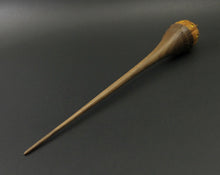 Load image into Gallery viewer, Wee folk spindle in osage orange and walnut