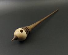 Load image into Gallery viewer, Birdhouse spindle in birdseye maple and walnut