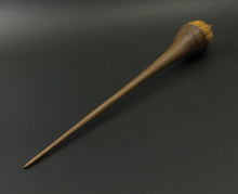 Load image into Gallery viewer, Wee folk spindle in osage orange and walnut