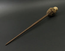 Load image into Gallery viewer, Morel mushroom support spindle in maple and walnut