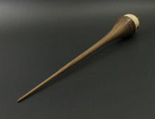 Load image into Gallery viewer, Birdhouse spindle in birdseye maple and walnut (&lt;font color=&quot;red&quot;&lt;b&gt;RESERVED&lt;/b&gt;&lt;/font&gt; for Amy)