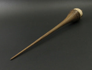 Birdhouse spindle in birdseye maple and walnut (<font color="red"<b>RESERVED</b></font> for Amy)