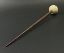 Load image into Gallery viewer, Sheep support spindle in holly and walnut