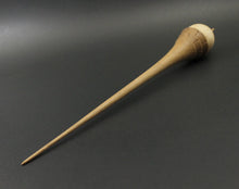 Load image into Gallery viewer, Birdhouse spindle in birdseye maple and walnut