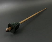 Load image into Gallery viewer, Pine tree spindle in hand dyed walnut and walnut