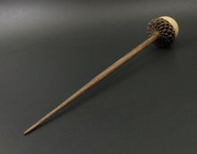 Load image into Gallery viewer, Acorn support spindle in maple and walnut