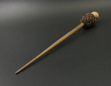 Load image into Gallery viewer, Morel mushroom support spindle in maple and walnut