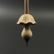 Load image into Gallery viewer, Mushroom support spindle in maple and walnut