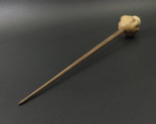 Load image into Gallery viewer, Mushroom support spindle in maple and walnut