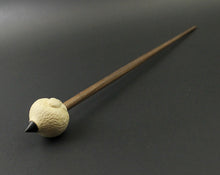 Load image into Gallery viewer, Sheep support spindle in holly and walnut