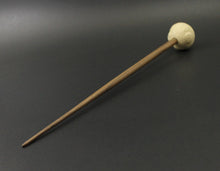 Load image into Gallery viewer, Sheep support spindle in holly and walnut