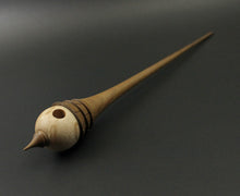 Load image into Gallery viewer, Birdhouse spindle in birdseye maple and walnut (<font color="red"<b>RESERVED</b></font> for Becca)