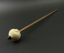 Load image into Gallery viewer, Sheep support spindle in holly and walnut