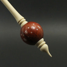 Load image into Gallery viewer, Bead spindle in redheart and holly