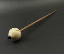 Load image into Gallery viewer, Sheep support spindle in holly and walnut