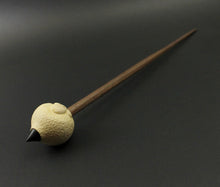 Load image into Gallery viewer, Sheep support spindle in holly and walnut