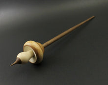 Load image into Gallery viewer, Mushroom support spindle in yew, holly, and walnut