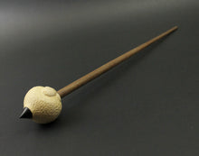 Load image into Gallery viewer, Sheep support spindle in holly and walnut