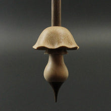 Load image into Gallery viewer, Mushroom support spindle in maple and walnut