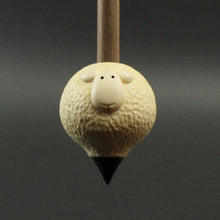 Load image into Gallery viewer, Sheep support spindle in holly and walnut
