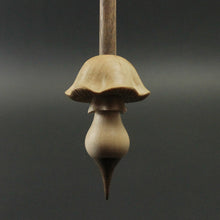 Load image into Gallery viewer, Mushroom support spindle in maple and walnut