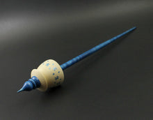 Load image into Gallery viewer, Teacup spindle in holly and hand dyed curly maple
