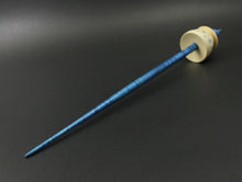 Load image into Gallery viewer, Teacup spindle in holly and hand dyed curly maple
