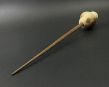 Load image into Gallery viewer, Mushroom support spindle in elm, holly, and walnut