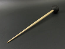 Load image into Gallery viewer, Sheep support spindle in African blackwood and curly maple