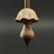 Load image into Gallery viewer, Mushroom support spindle in maple and walnut