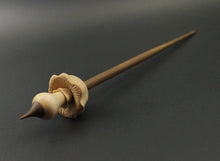 Load image into Gallery viewer, Mushroom support spindle in maple and walnut