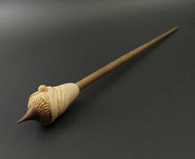Load image into Gallery viewer, Gnome support spindle in maple and walnut (<font color="red"<b>RESERVED</b></font> for Sarah)