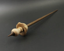 Load image into Gallery viewer, Mushroom support spindle in maple and walnut