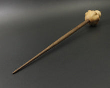 Load image into Gallery viewer, Mushroom support spindle in maple and walnut