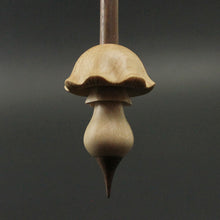 Load image into Gallery viewer, Mushroom support spindle in maple and walnut