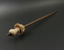 Load image into Gallery viewer, Mushroom support spindle in maple and walnut (<font color="red"<b>RESERVED</b></font> for Malachi)