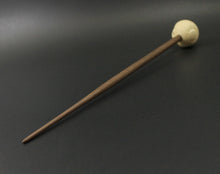 Load image into Gallery viewer, Sheep support spindle in holly and walnut