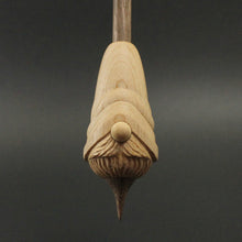 Load image into Gallery viewer, Gnome support spindle in maple and walnut' (<font color="red"<b>RESERVED</b></font> for Susie)