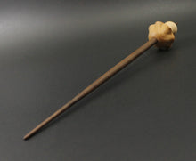 Load image into Gallery viewer, Mushroom support spindle in maple and walnut