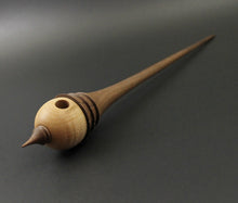 Load image into Gallery viewer, Birdhouse spindle in curly maple and walnut