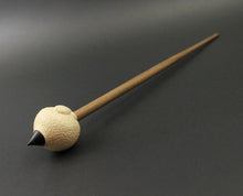Load image into Gallery viewer, Sheep support spindle in holly and walnut