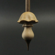 Load image into Gallery viewer, Mushroom support spindle in maple and walnut