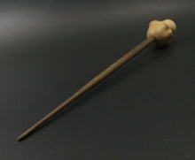 Load image into Gallery viewer, Mushroom support spindle in maple and walnut