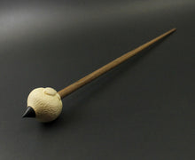 Load image into Gallery viewer, Sheep support spindle in holly and walnut