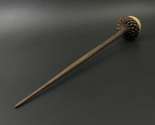Load image into Gallery viewer, Acorn support spindle in maple and walnut