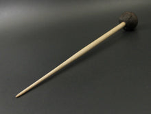 Load image into Gallery viewer, Sheep support spindle in walnut and curly maple
